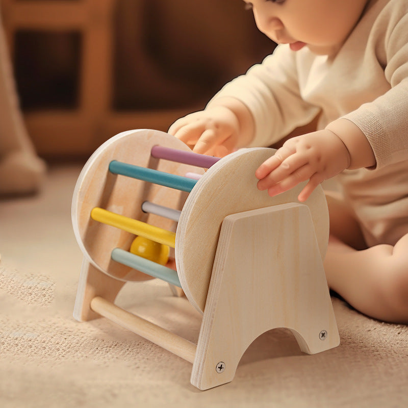 Baby wooden drum online